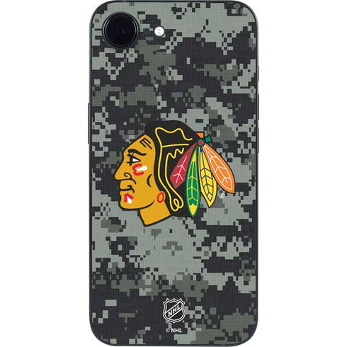 NHL Chicago Blackhawks Camo iPhone 16e Skin
